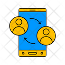 پیش‌نمایش فایل mobile-group-call-4586348 از پک تماس با ما مدرن