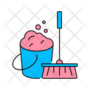 پیش‌نمایش فایل bucket-and-brush-4555989 از پک عناصر نظافت خلاق