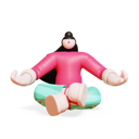 پیش‌نمایش فایل woman-doing-yoga-5616230 از پک بدن‌های زنانه نامتناسب کتی
