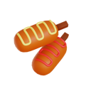 پیش‌نمایش فایل corndog-6816634 از پک فست‌فود مینی