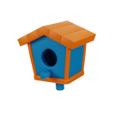 پیش‌نمایش فایل bird-house-9795528 از پک فروشگاه حیوانات خانگی