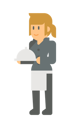 پیش‌نمایش فایل female-waiter-3494467 از پک آشپز