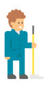 پیش‌نمایش فایل male-sweeper-3494462 از پک آشپز