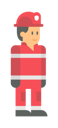 پیش‌نمایش فایل male-firefighter-3525319 از پک حرفه