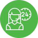 پیش‌نمایش فایل 24-hour-service-9 از پک Customer Support 