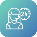 پیش‌نمایش فایل 24-hour-customer-service-2 از پک پشتیبانی مشتریان