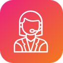 پیش‌نمایش فایل female-consultant-2 از پک پشتیبانی مشتریان