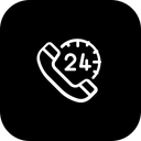 پیش‌نمایش فایل 24-hour-call-service-4 از پک پشتیبانی مشتریان