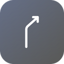پیش‌نمایش فایل right-turn-2 از پک موقعیت‌یابی و مسیریابی