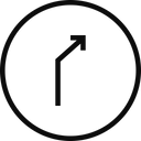 پیش‌نمایش فایل right-turn-5 از پک موقعیت‌یابی و مسیریابی