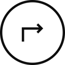 پیش‌نمایش فایل right-turn-6 از پک موقعیت‌یابی و مسیریابی