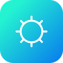 پیش‌نمایش فایل brightness-full-no-light-adjust-sun-interface-4 از پک رابط کاربری اندروید، جلد ۲