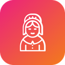 پیش‌نمایش فایل pilgrim-girl-1 از پک روز شکرگزاری