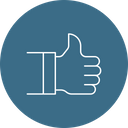 پیش‌نمایش فایل thumbs-up-16 از پک انتخابات