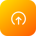 پیش‌نمایش فایل arrow-up-upload-elliepse-forecast-sync-3 از پک رابط کاربری اندروید، جلد ۱