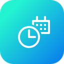 پیش‌نمایش فایل date-time-schedule-calender-planning-event-clock-5 از پک رابط کاربری اندروید، جلد ۱