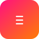 پیش‌نمایش فایل menu-bar-lines-option-list-hamburger-web-3 از پک رابط کاربری اندروید، جلد ۱