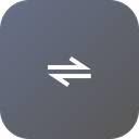 پیش‌نمایش فایل path-twoway-bidirectional-direction-viceversa-arrow-2 از پک رابط کاربری اندروید، جلد ۱