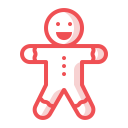 پیش‌نمایش فایل gingerbread-72 از پک کریسمس