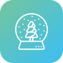 پیش‌نمایش فایل crystalball-8 از پک کریسمس