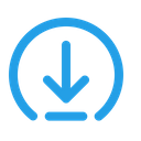 پیش‌نمایش فایل arrow-elliepse-download-down-install-save-receive-5 از پک رابط کاربری اندروید، جلد ۲