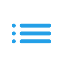 پیش‌نمایش فایل list-bullets-menu-format-formatting-items-4 از پک رابط کاربری اندروید، جلد ۱