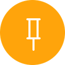 پیش‌نمایش فایل attach-pin-pointer-marker-office-9 از پک رابط کاربری اندروید