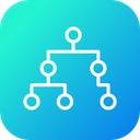 پیش‌نمایش فایل algorithms-data-flow-chart-hierarchy-circle-analytics از پک کسب و کار