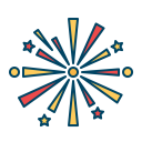 پیش‌نمایش فایل fireworks از پک جشن سال نو