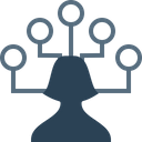 پیش‌نمایش فایل businessman-connection-network-nodes-team-hierarchy-structure از پک عناصر اینفوگرافیک