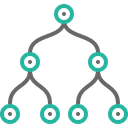 پیش‌نمایش فایل company-organization-structure-hierarchy-leader-subordinates-nodes از پک عناصر اینفوگرافیک
