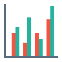 پیش‌نمایش فایل line-bar-chart-graph-statics-analysis-report از پک عناصر اینفوگرافیک