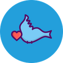 پیش‌نمایش فایل love-romantic-valentine-day-bird-heart-couple از پک ولنتاین