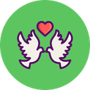 پیش‌نمایش فایل love-romantic-valentine-day-heart-birds از پک ولنتاین
