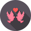 پیش‌نمایش فایل love-romantic-valentine-day-heart-birds-2 از پک ولنتاین