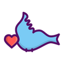 پیش‌نمایش فایل love-romantic-valentine-day-bird-heart-couple-6 از پک ولنتاین، جلد ۱