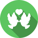 پیش‌نمایش فایل love-romantic-valentine-day-heart-lovebirds از پک ولنتاین