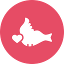 پیش‌نمایش فایل love-romantic-valentine-day-bird-heart-couple-28 از پک ولنتاین، جلد ۱