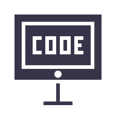 پیش‌نمایش فایل code-coding-development-programming-language-board-sign-seo-tool از پک SEO & WEB 