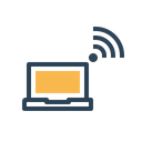پیش‌نمایش فایل laptop-device-wireless-connection-wifi-network-5 از پک شبکه‌سازی و اشتراک‌گذاری