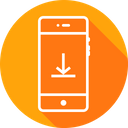 پیش‌نمایش فایل arrow-down-download-line-items-interface-ui-7 از پک رابط کاربری