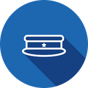 پیش‌نمایش فایل police-cap-uniform-hat-sheriff-8 از پک جرم و امنیت