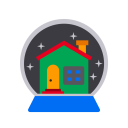 پیش‌نمایش فایل house-snowfall-christmas-xmas-snow-snowflame-winter-1 از پک روز کریسمس