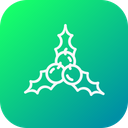 پیش‌نمایش فایل cherry-christmas-xmas-mistletoe-leaf-wreath-decoration-5 از پک کریسمس