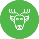 پیش‌نمایش فایل raindeer-christmas-deer-rudolf-santa-animal-xmas-5 از پک کریسمس
