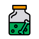 پیش‌نمایش فایل bottle-halloween-poison-fairy-tale-bone-potion-1 از پک هالووین