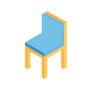 پیش‌نمایش فایل chair-sit-isometric-grid-3d-view از پک نیازهای کاربر سه‌بعدی