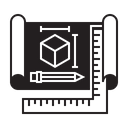 پیش‌نمایش فایل blueprint-201 از پک چاپ سه‌بعدی