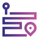 پیش‌نمایش فایل destination-point از پک موقعیت‌یابی و مسیریابی