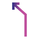 پیش‌نمایش فایل left-turn از پک موقعیت‌یابی و مسیریابی